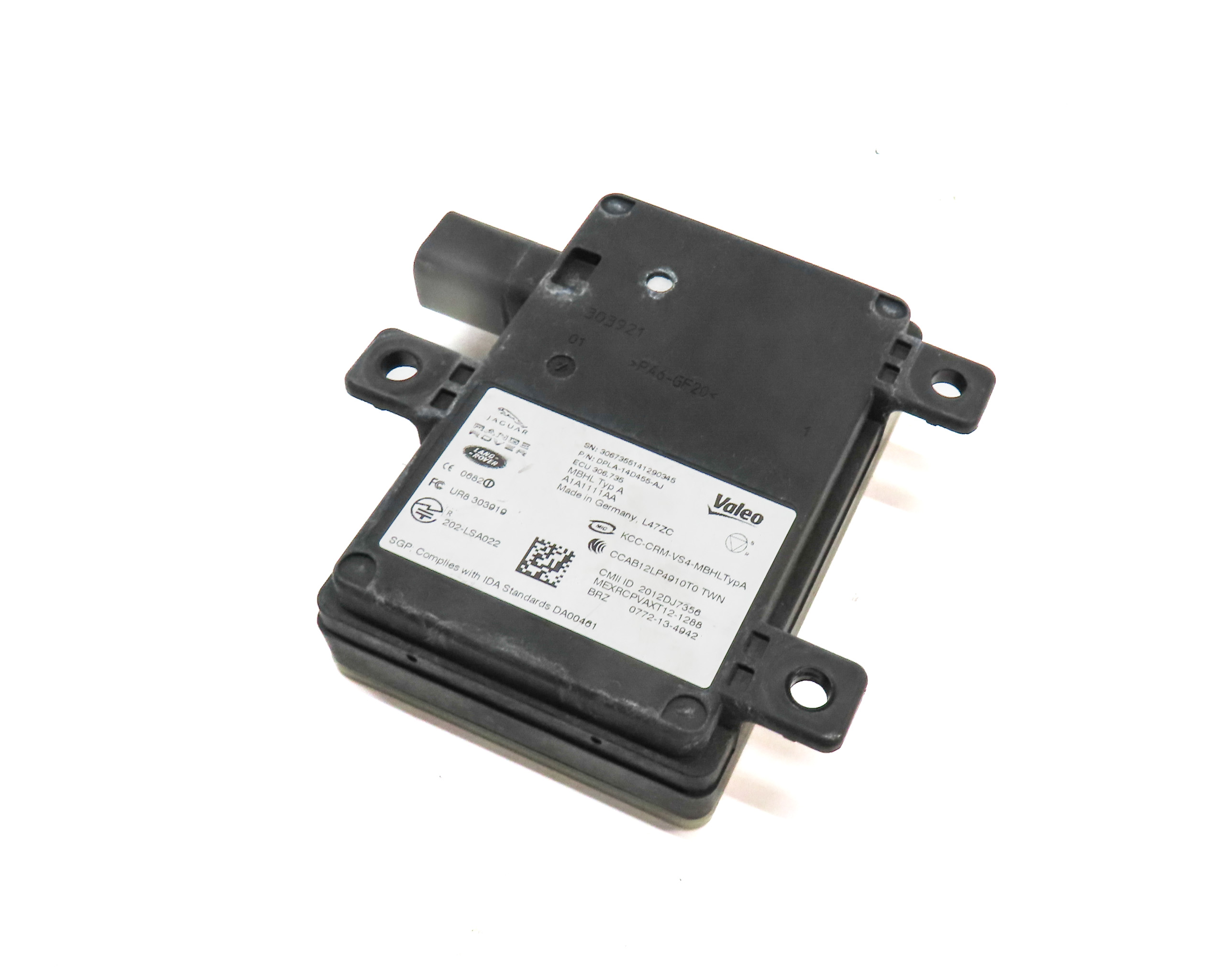 14-15 JAGUAR FTYPE RANGE ROVER SPORT L494 REAR LEFT OR RIGHT BLIND SPOT RADAR  — exact item pictured